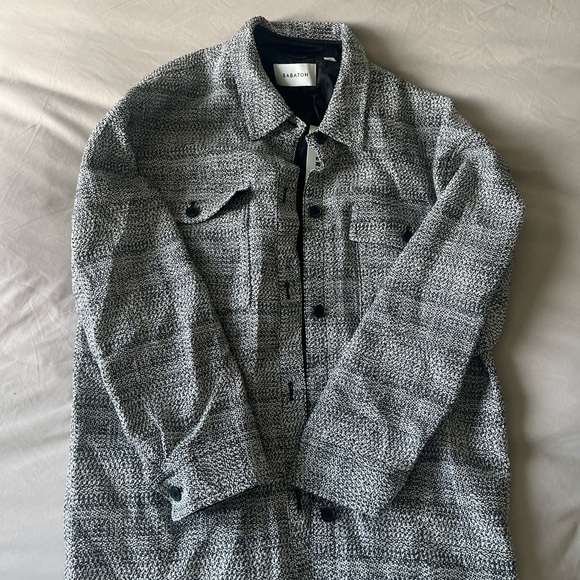 ❌sold BNWT babaton Joan Solange Shirt Jacket - oversized fit - Picture 2 of 7